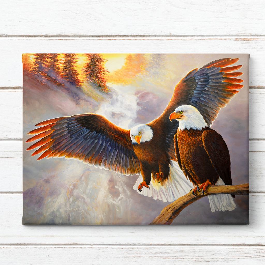 Oil 2024 painting eagle